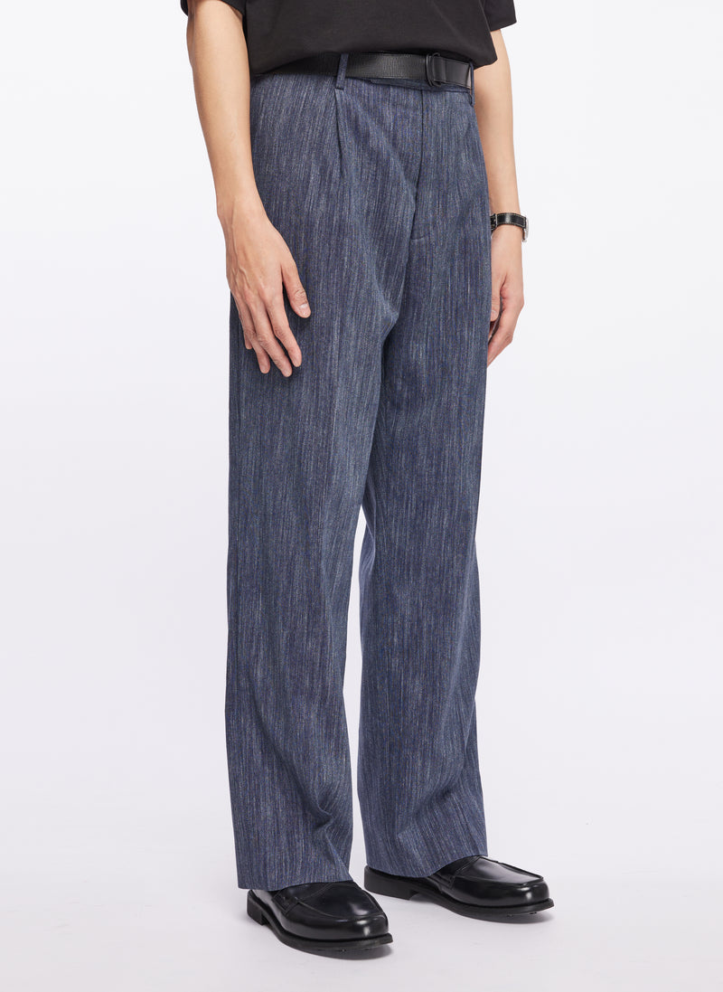 Marzotto Cotton Wool Pleated Suit Pants