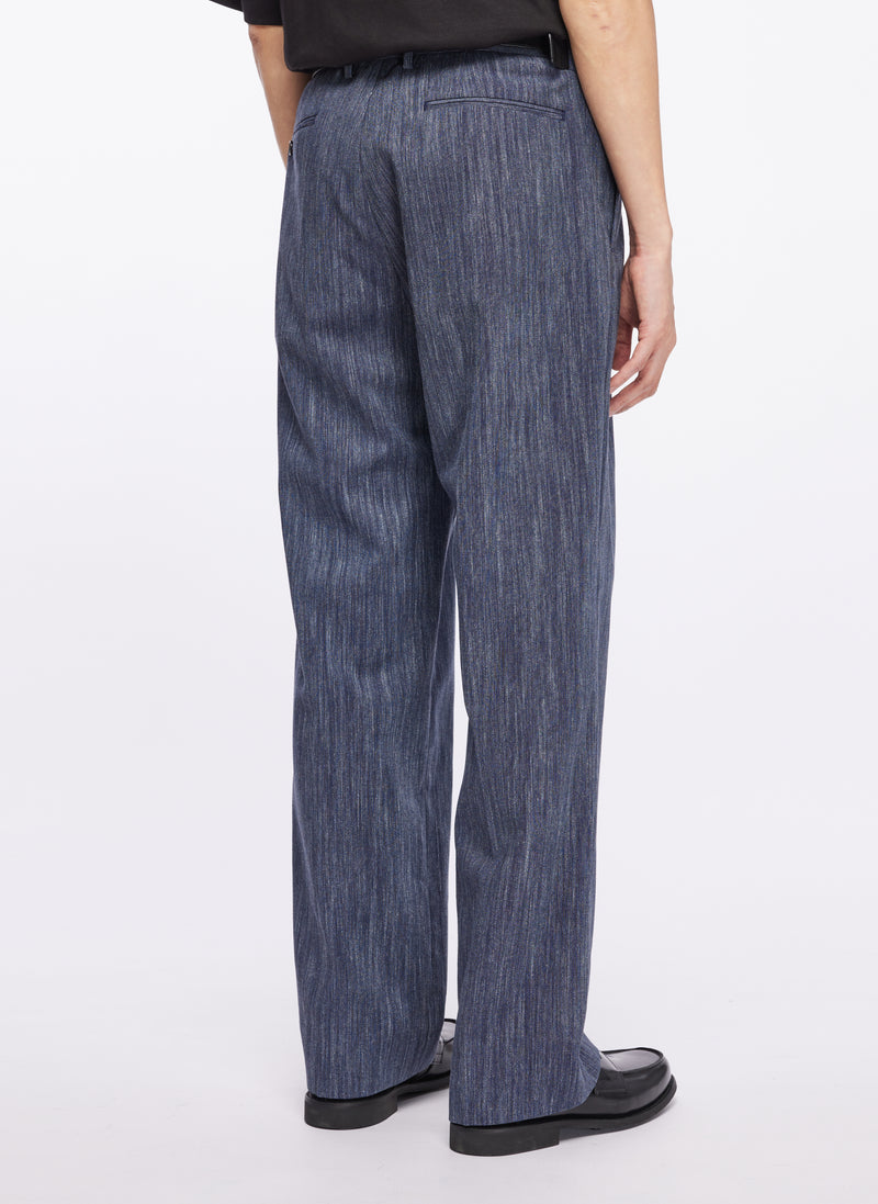 Marzotto Cotton Wool Pleated Suit Pants