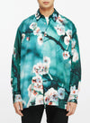 Mika NINAGAWA X INITIAL Open Collar Shirt