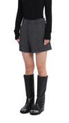 2 In 1 Metal Toecap Knee High Boots