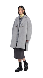 Melange Double Face Coat