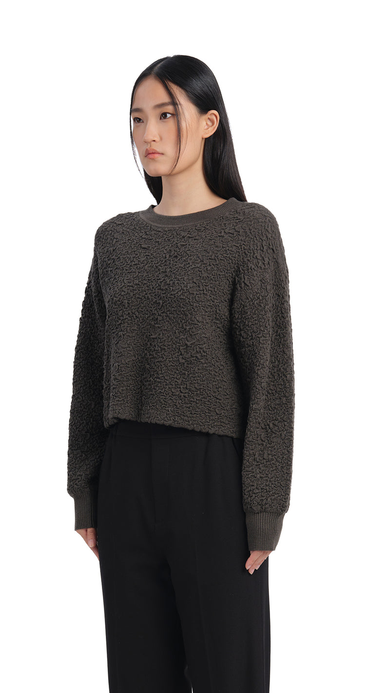 Textured Knit Sweater