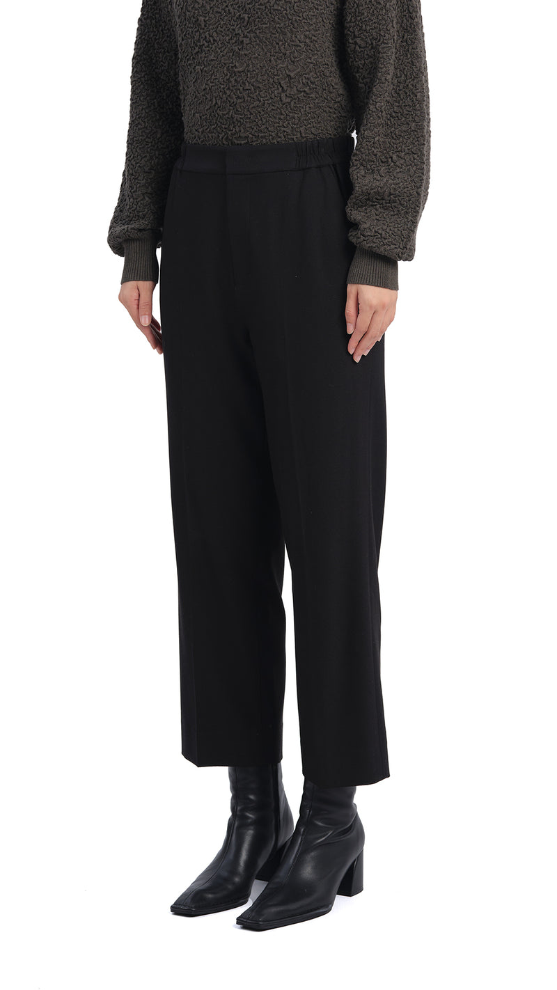 Straight-Leg Trousers