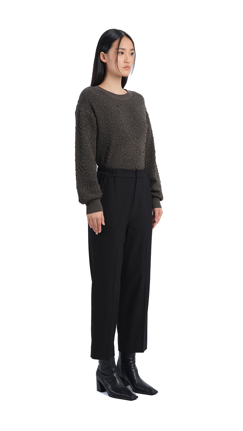 Straight-Leg Trousers