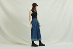 Denim Wide Leg Pants