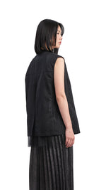 Mesh Trimmed Waistcoat