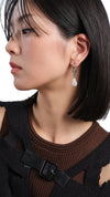 Integrate With Faux Pearl Dangle Earrings