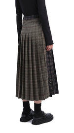 Checker Studs Hostess Skirt