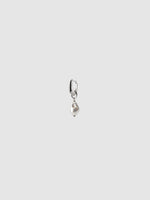 Glamour Distort Earrings With Faux Pearl