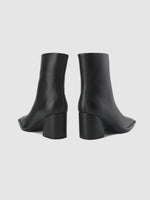 Square-toe Ankle Boots