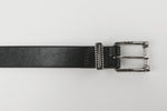Future Darkness Plain Leather Belt