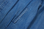 Heavy Washed 11.2Oz Cotton Denim Work Jacket