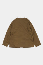 Paisley Nylon Poyester Bonding Collarless Hunting Jacket