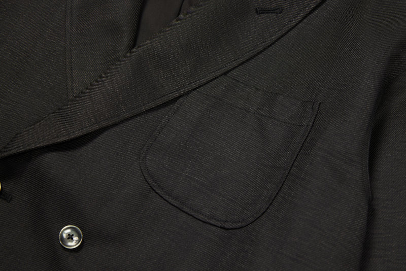 Aerated Polyester Yarn Double Breasted Soft Blazer