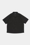 Paisley Nylon Poyester Bonding Short Sleeves Open Collar Shirt