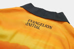 Evangelion X INITIAL Nerv Landscape Print Open Collar Shirt