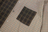 40S Cotton Checkers Typewriter Blocking Shirt
