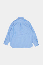 Cotton Stripe Classic Collar Shirt