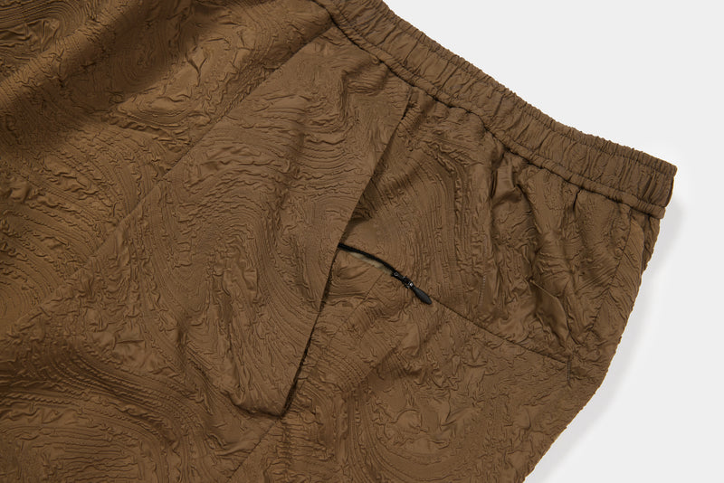 Paisley Nylon Poyester Bonding Shorts