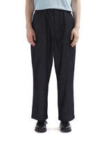 Cotton Linen Denim Belted Pants