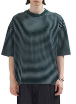 Short Sleeves Border Tee
