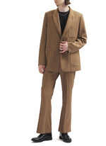 Aerated Yarn Polyester Suit Blazer