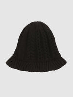 Mix-Knitted Bucket Hat