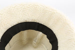 Sueded Shearling Bucket Hat