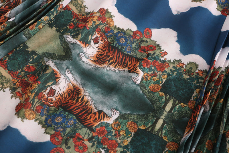 Tiger In The Gardern Dress