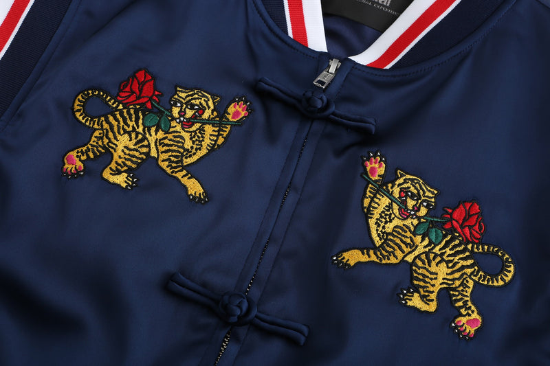 Embrodiery French Tiger Souvenir Waistcoat
