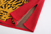 Tiger Jacquard Knit Vest Top