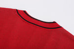 Tiger Jacquard Knit Vest Top