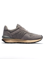 Nylon Suede Mixed Low-top Sneakers