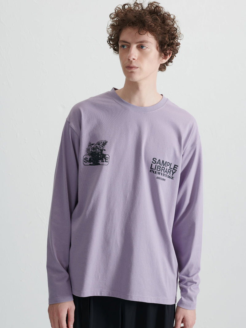 Long Sleeve Plant Graphic Tee