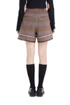Squared-Toe Knee-High Mary-Jane Boots