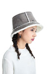 Sueded Shearling Bucket Hat