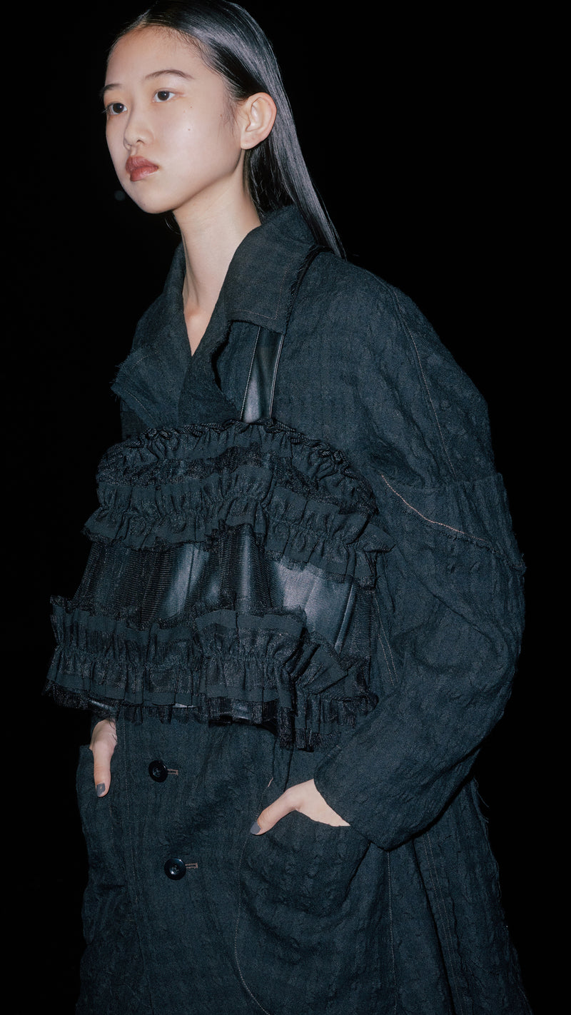 Satin Lining Wool Coat