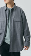 Long Sleeves Shirt Jacket