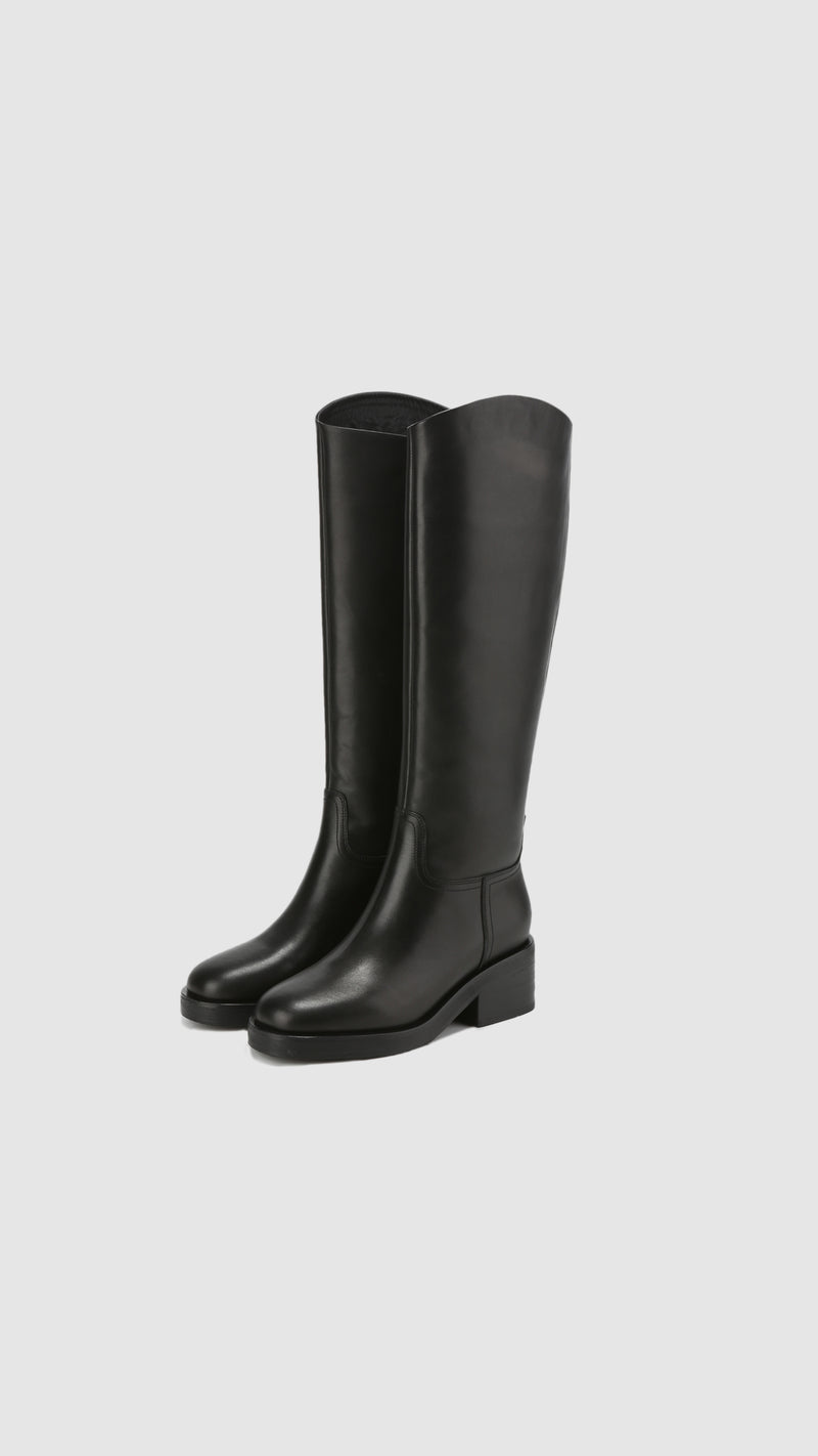 Ladies Knee-Length Straight Riding Boots