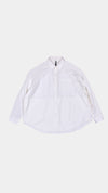 Cotton Typewriter Classic Collar Shirt Jacket