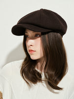 Wool Mix Newsboy Cap