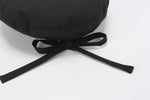 Ladies Full Moon Beret With Bow Detail