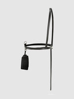 Crossbody Ticked Leather Belt With Mini Bag