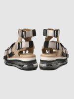 Buckles With Air-Flatform Sandals