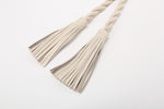 Rope Braided Leather Wrap Belt