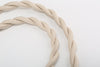 Rope Braided Leather Wrap Belt
