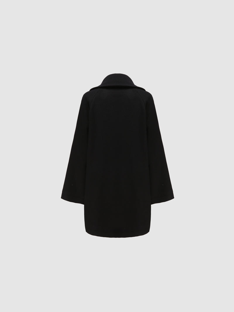Ladies Mid-Length Wool Coat