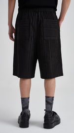 Belted Corduroy Shorts