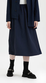 Outdoor Nylon With Pleated Details Skirt