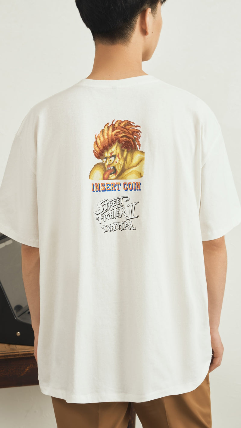 [INITIALGENTLEMAN x Street Fighter] Tee (Blanka)
